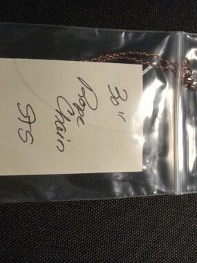 Rose Gold Women's Pendant Necklace - Unbranded